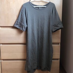 Zara Gray T-shirt Dress